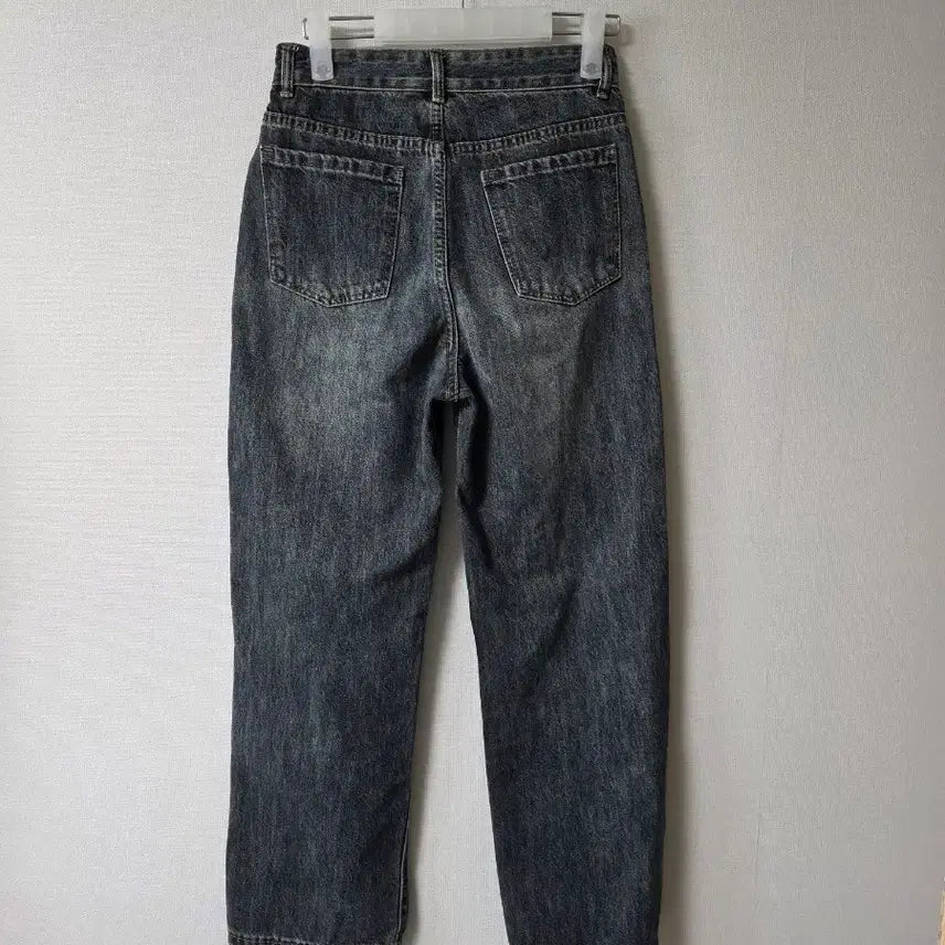 [BUNJANG] KAKA Denim Washed Slacks Jeans (25 inch Waist) / KAKA 데님 워싱 슬렉스  청바지  허리 25인치