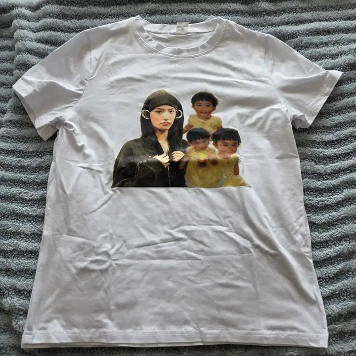 [BUNJANG] IVE Wonyoung Printing T-shirt / 아이브 이서 프린팅 티셔츠 자체제작
