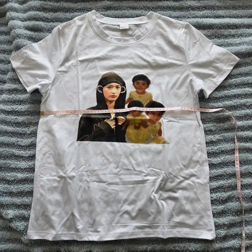 [BUNJANG] IVE Wonyoung Printing T-shirt / 아이브 이서 프린팅 티셔츠 자체제작