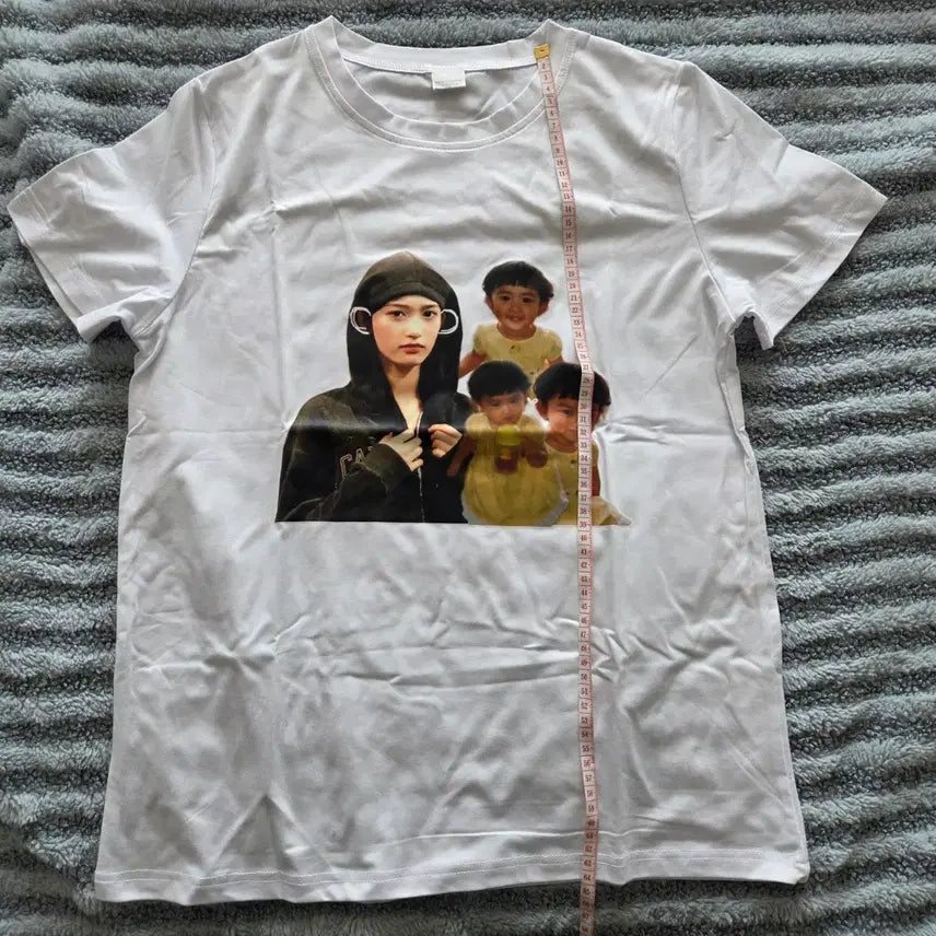 [BUNJANG] IVE Wonyoung Printing T-shirt / 아이브 이서 프린팅 티셔츠 자체제작