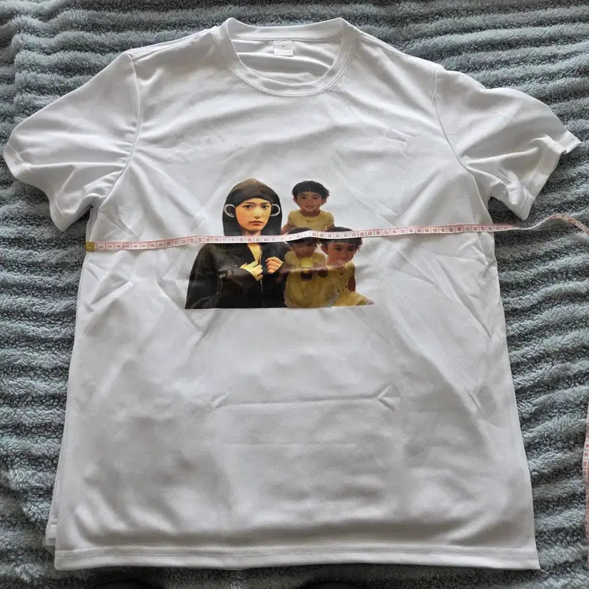 [BUNJANG] IVE Leeseo Custom T-Shirt / 아이브 이서 자체제작 티셔츠 프린팅