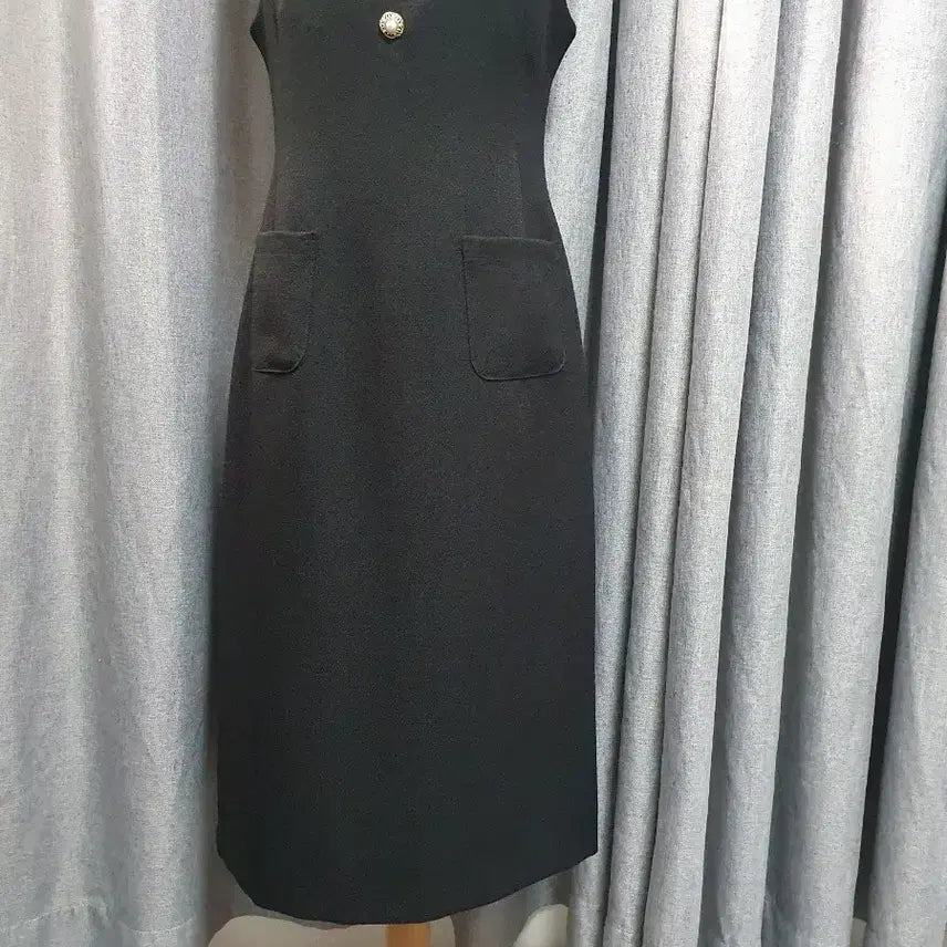 [BUNJANG] Matrans Elegant Black Dress / M아뜨랑스 고급 블랙원피스