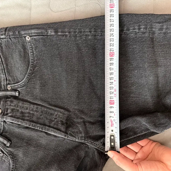 [BUNJANG] Acne Studios 1996 Used Black Denim Pants / 아크네 스튜디오 1996 유즈드 블랙 데님 팬츠  31x32