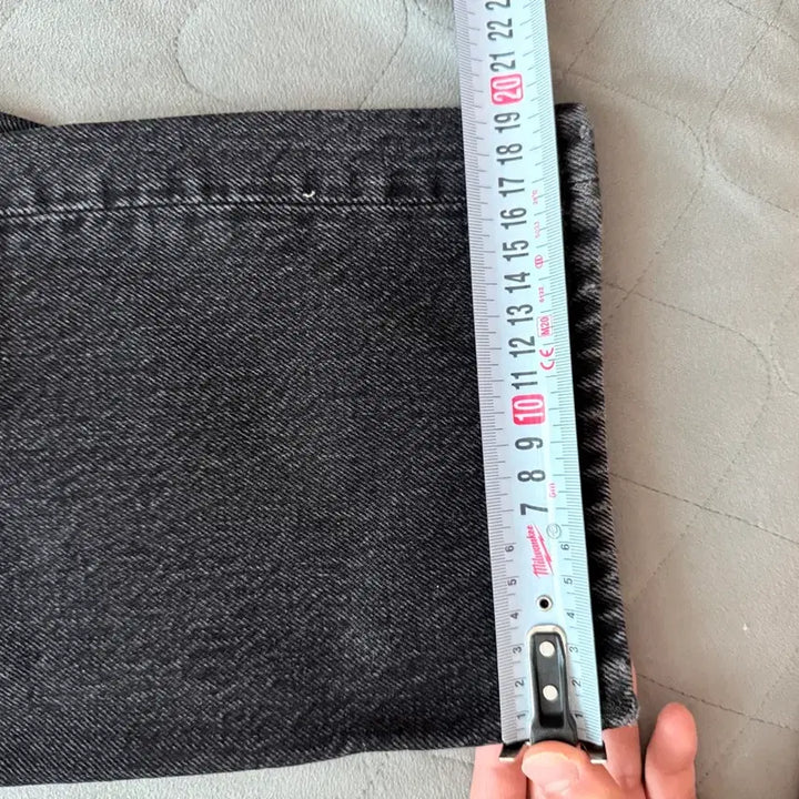 [BUNJANG] Acne Studios 1996 Used Black Denim Pants / 아크네 스튜디오 1996 유즈드 블랙 데님 팬츠  31x32