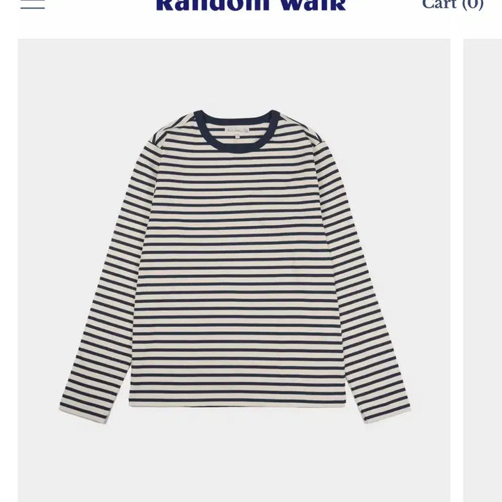 [BUNJANG] Merz b. Schwanen Striped T-Shirt / 메르츠비슈바넨 스트라이프티 판매