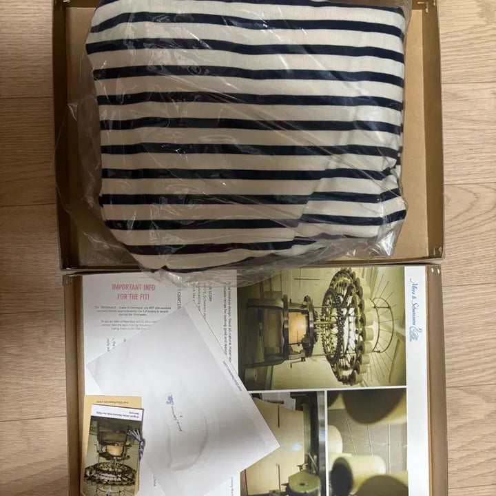 [BUNJANG] Merz b. Schwanen Striped T-Shirt / 메르츠비슈바넨 스트라이프티 판매