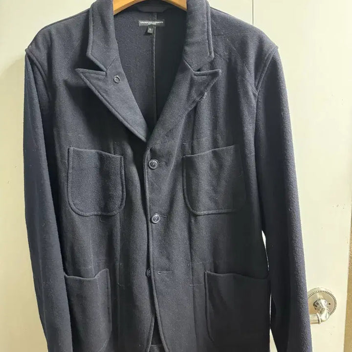 [BUNJANG] Engineered Garments Bedford Dark Navy Melton Wool Large / 엔지니어드가먼츠 베드포드 다크네이비 멜튼울 라지