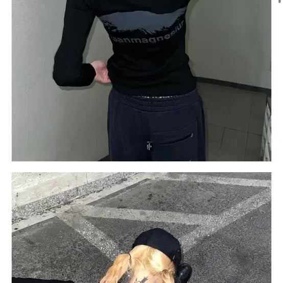 [BUNJANG] Magnesium Carbonate Long Sleeve Black Women&