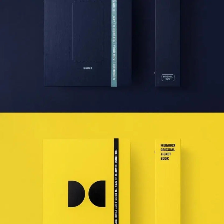 [BUNJANG] Megabox Original Ticket Book Season 3 Bundle Set / 메가박스 오리지널 티켓북 시즌3 일괄 판매