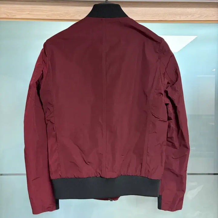 [SOLD OUT] 타임옴므 버건디 봄버 블루종 자켓