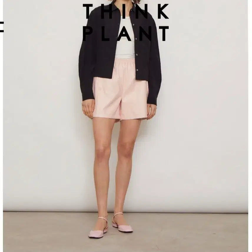 [BUNJANG] Think Plant Black Blouse / 띵크플랜트 블랙 블라우스 (새상품)