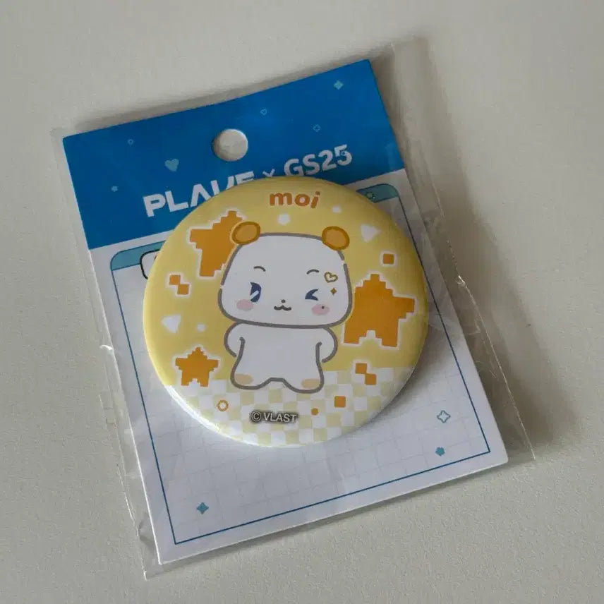 [BUNJANG] PLAVE GS25 Collaboration Mmemimoo Mwa Can Badge / 플레이브 GS25 콜라보 므메미무 뫄 캔뱃지 판매