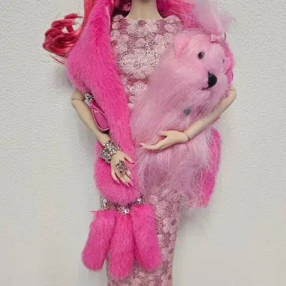 [BUNJANG] Poppy Parker Glamour Pink Doll Set / 포피파커 글래머 핑크 개봉 풀세트
