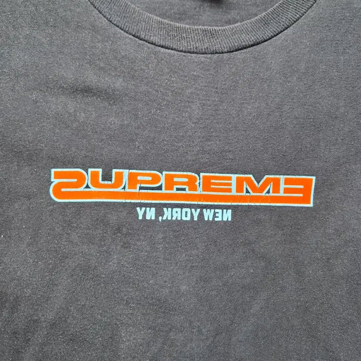 [BUNJANG] Supreme New York Short Sleeve T-Shirt Black / 슈프림 뉴욕 반팔 티셔츠 블랙