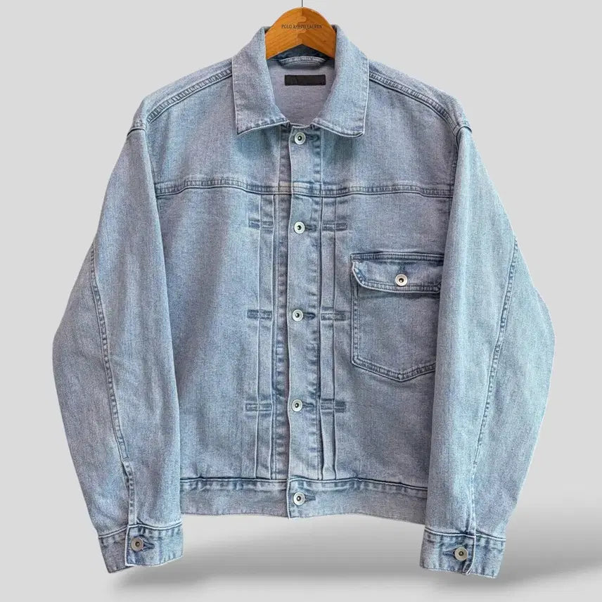 [BUNJANG] Uniqlo Denim Trucker Jacket (M) / (M)유니클로 데님 트러커 자켓