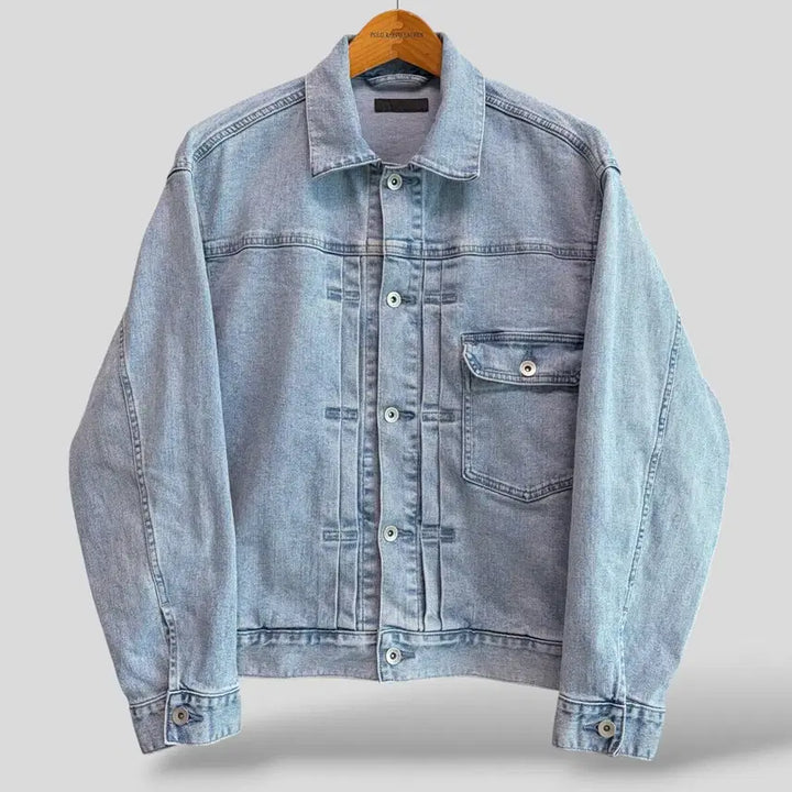 [BUNJANG] Uniqlo Denim Trucker Jacket (M) / (M)유니클로 데님 트러커 자켓