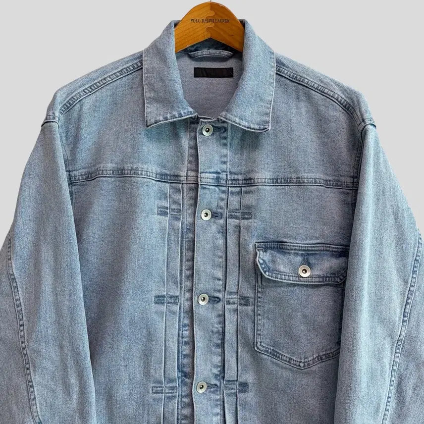 [BUNJANG] Uniqlo Denim Trucker Jacket (M) / (M)유니클로 데님 트러커 자켓