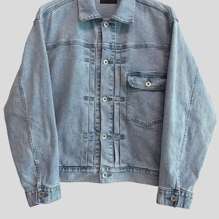 [BUNJANG] Uniqlo Denim Trucker Jacket (M) / (M)유니클로 데님 트러커 자켓