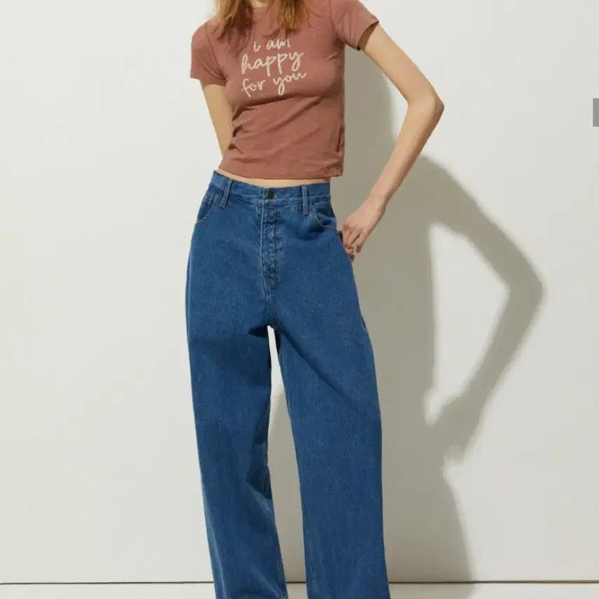 [BUNJANG] 정품 레이디볼륨 와이드 데님팬츠(상태최고) / 정품 레이디볼륨 와이드 데님팬츠(상태최고)