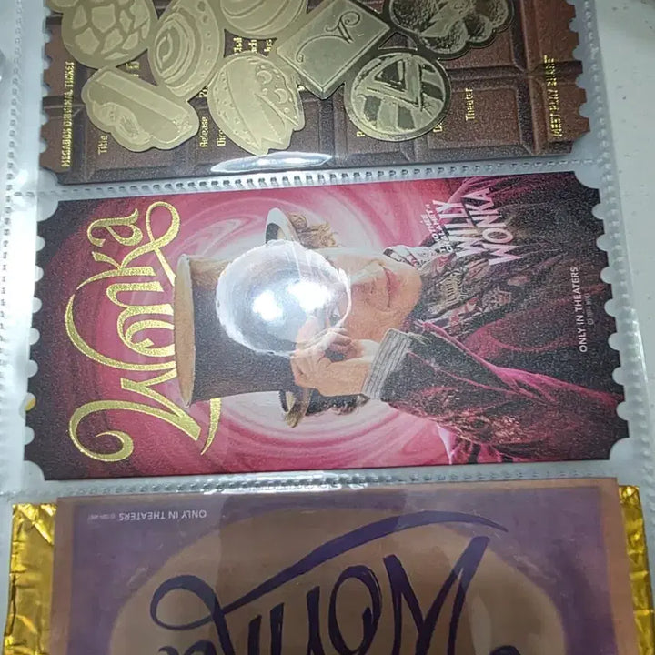 [BUNJANG] Wonka Megabox Original Ticket Set (3 Tickets) / 웡카 오티 메가박스 오리지널티켓