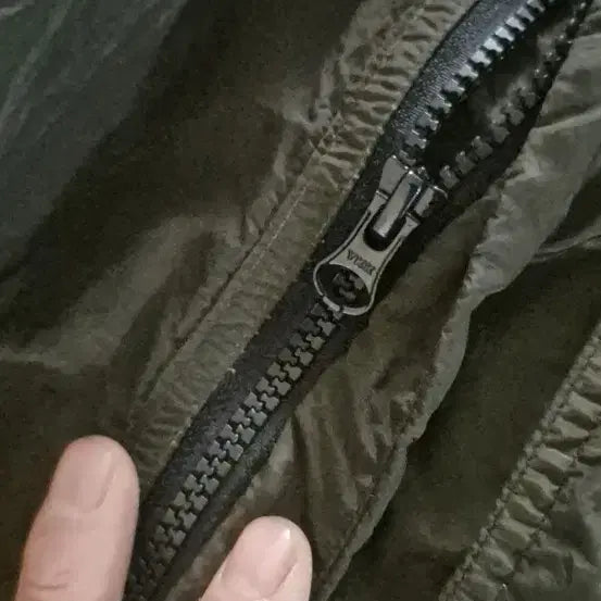 [BUNJANG] Stone Island 18SS Nylon Metal Jacket Olive Khaki / 스톤아일랜드 나일론메탈 올리브카키자켓*18ss정품*