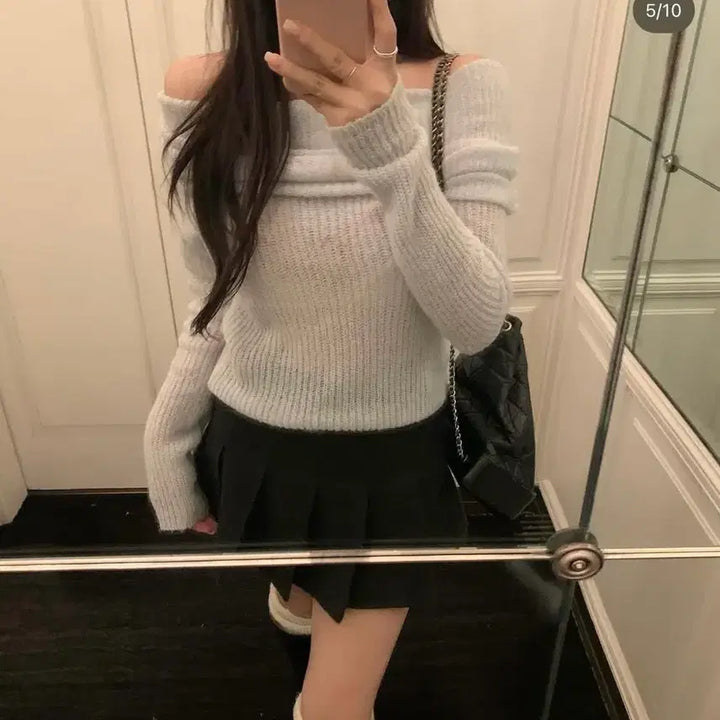 [BUNJANG] Leeds Breeze Pleated Skirt (Charcoal) / leeds 리즈 브리즈 플리츠 스커트 차콜