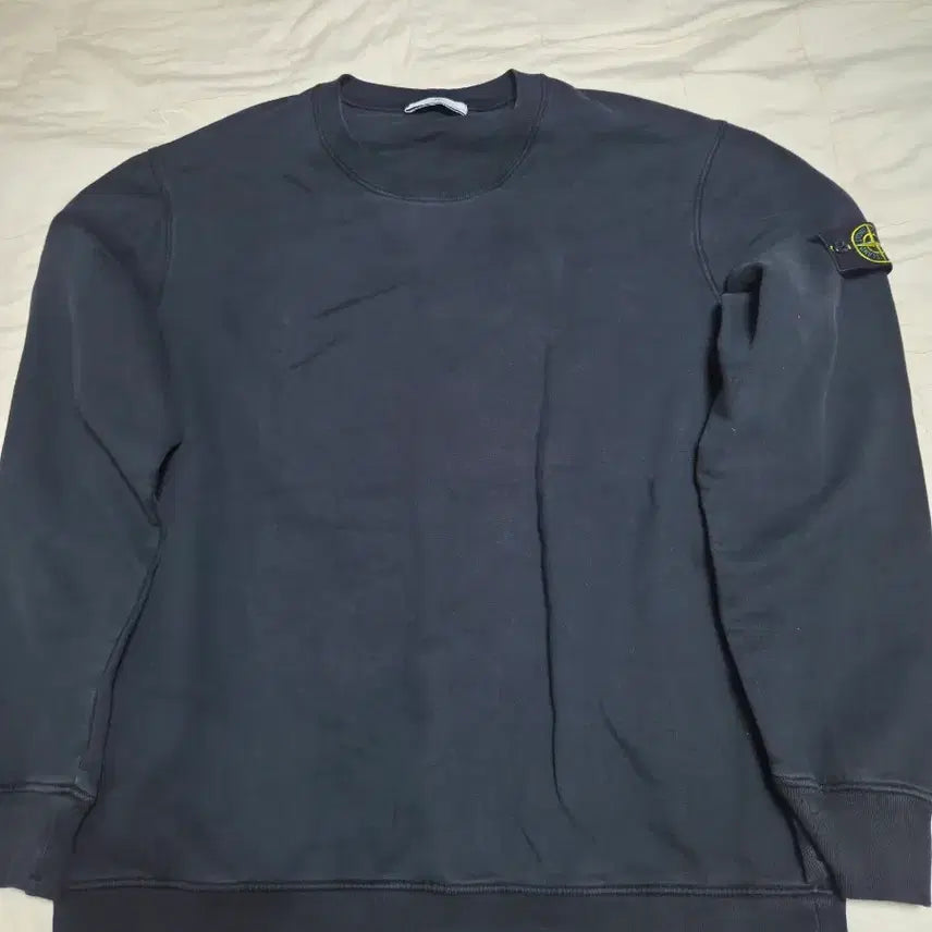 [SOLD OUT] 스톤아일랜드 맨투맨 블랙 3XL