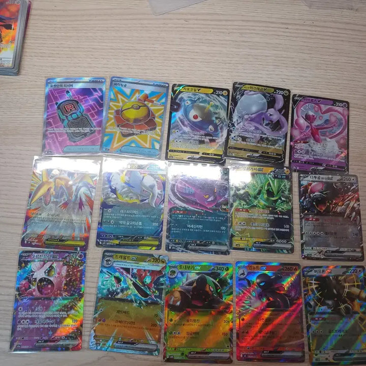[SOLD OUT] 포켓몬 카드 sr,rr38장
