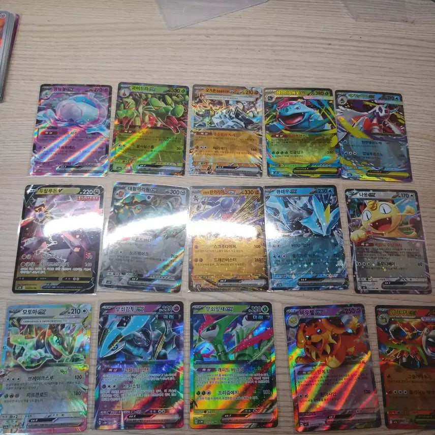 [SOLD OUT] 포켓몬 카드 sr,rr38장