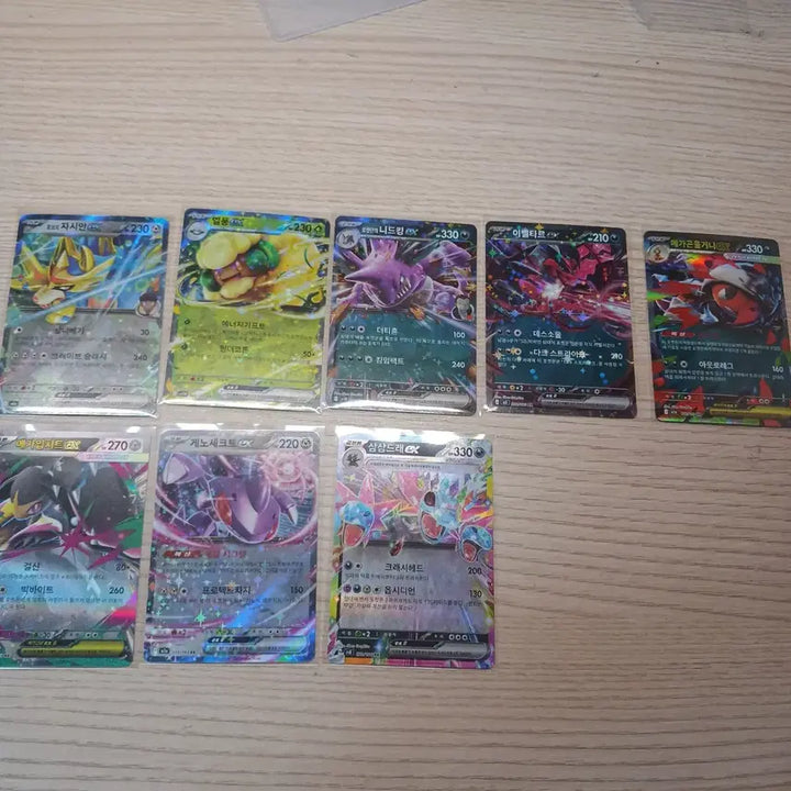 [SOLD OUT] 포켓몬 카드 sr,rr38장
