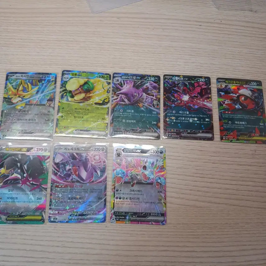 [SOLD OUT] 포켓몬 카드 sr,rr38장