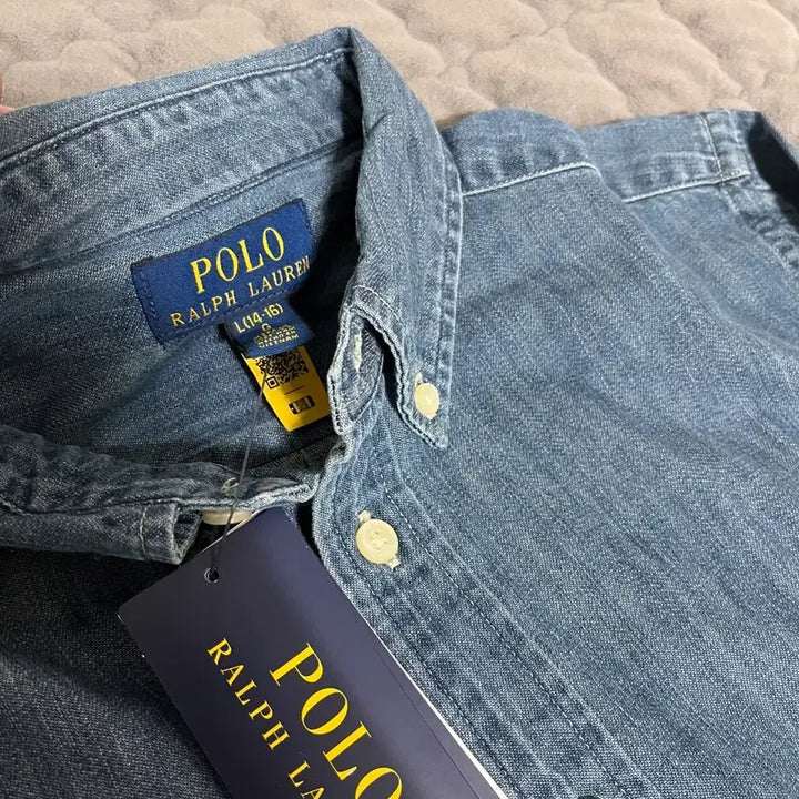 [BUNJANG] Polo Denim Shirt Women&