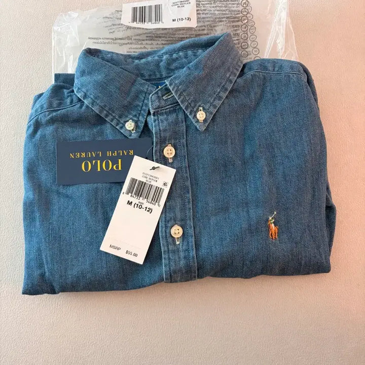 [BUNJANG] Polo Denim Shirt Women&