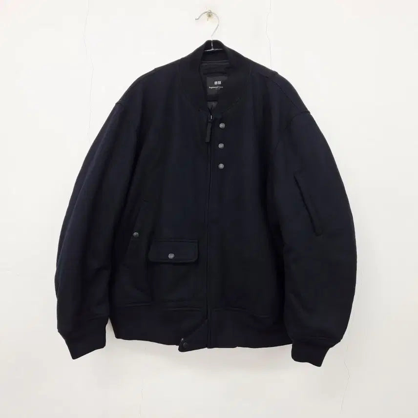 [BUNJANG] Uniqlo Engineered Garments Puff Tech Short Blouson Jacket Navy XXL / 유니클로 엔지니어드가먼츠 퍼프테크 숏 블루종 자켓 MA-1 XXL 네이비