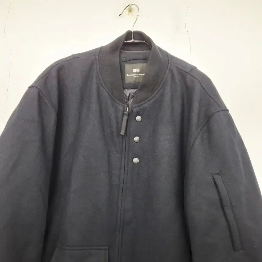 [BUNJANG] Uniqlo Engineered Garments Puff Tech Short Blouson Jacket Navy XXL / 유니클로 엔지니어드가먼츠 퍼프테크 숏 블루종 자켓 MA-1 XXL 네이비