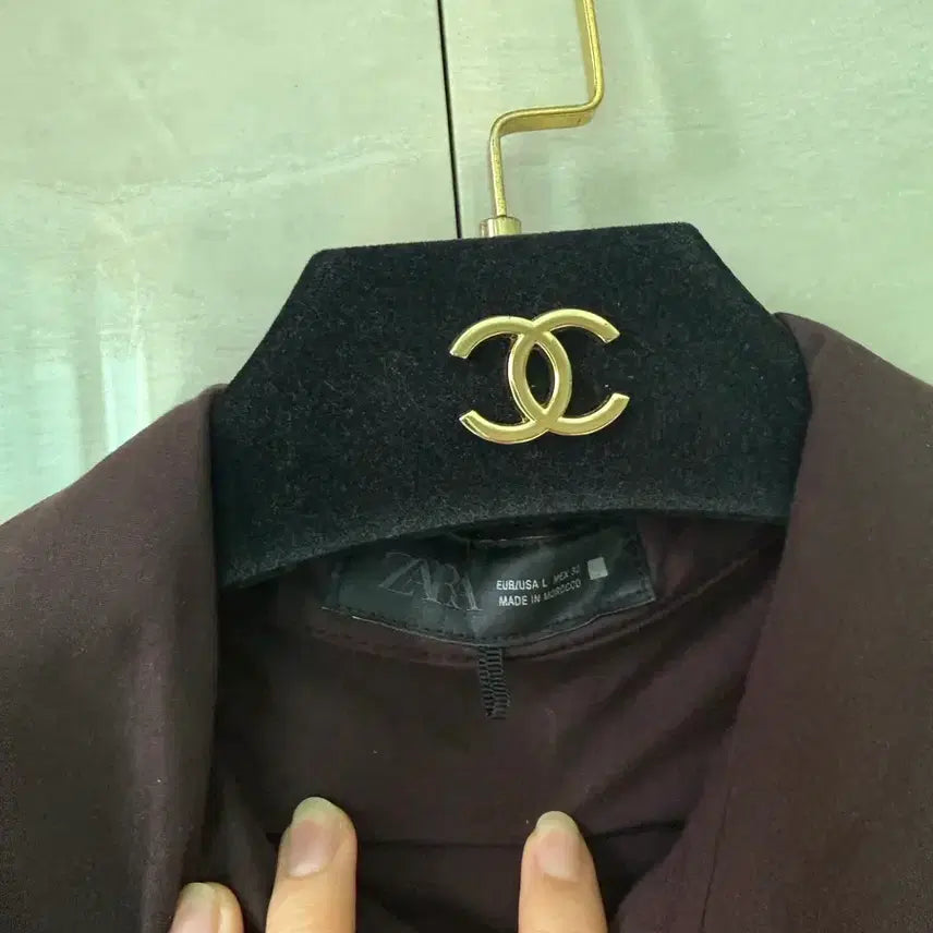[BUNJANG] Zara Cropped Balloon Poplin Shirt / 자라 크롭 벌룬 포플린 셔츠