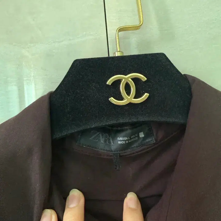[BUNJANG] Zara Cropped Balloon Poplin Shirt / 자라 크롭 벌룬 포플린 셔츠
