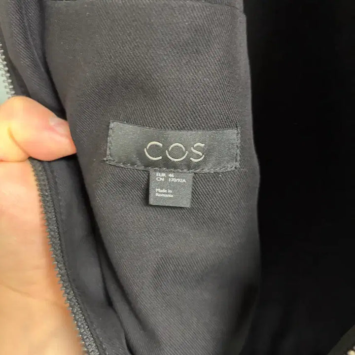 [BUNJANG] COS Black Bomber Blouson Jacket / cos 코스 블랙 봄버 블루종 자켓