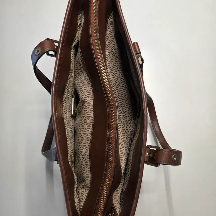 [BUNJANG] Louis Quatorze Monogram Tote Bag Brown / 루이까또즈 패턴 토트백 브라운