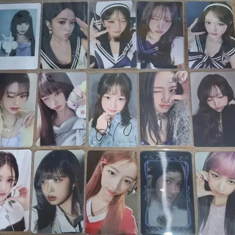 [SOLD OUT] 아이브 레이 친필 싸인 포카 공굿 포카 일괄