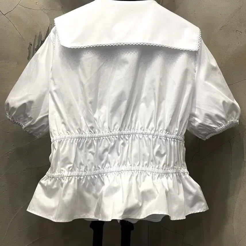 [BUNJANG] Zara Sailor Collar Blouse / 자라 세일러 카라 55