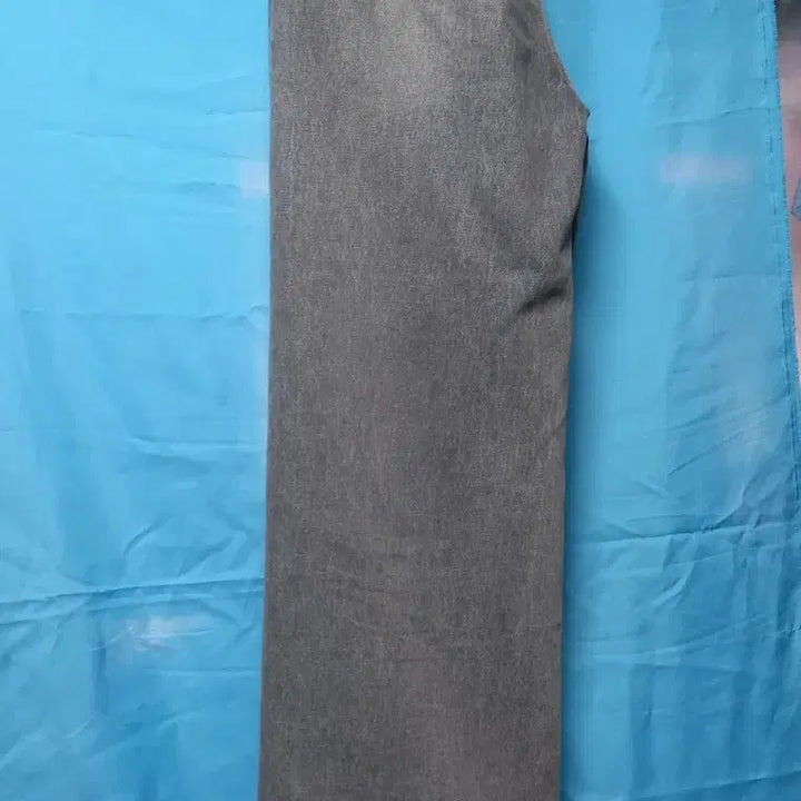 [BUNJANG] Grey Wide Denim Pants Size 66 / 그레이 와이드 데님 팬츠 66