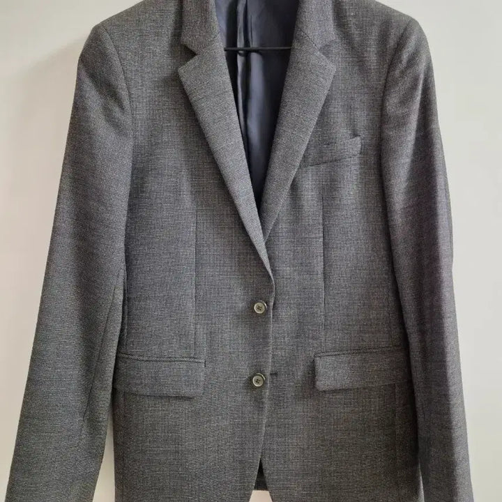 [BUNJANG] Solid Homme Grey Suit Set / 남성 솔리드옴므 그레이 정장 수트 셋업 세트