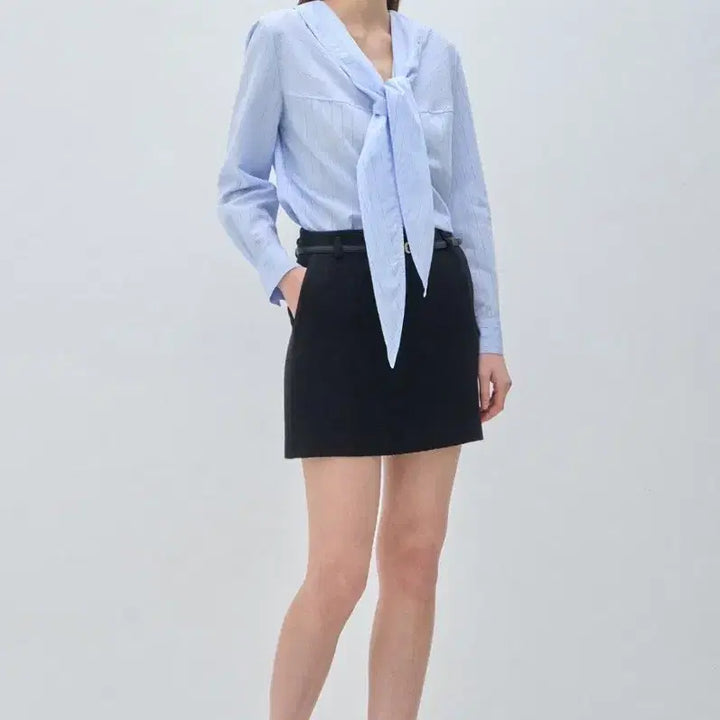 [BUNJANG] Mine (Hansum) Blouse / 마인(한섬)셔츠(블라우스)