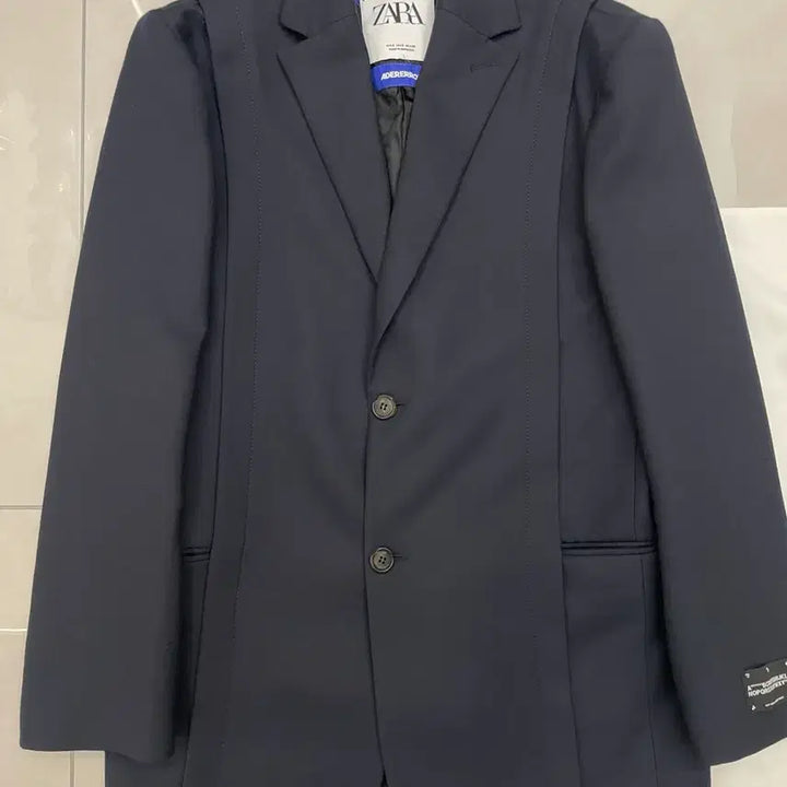 [BUNJANG] Ader Error x Zara Blazer Navy / 아더에러 자라 블레이저 자더에러 블레이저 네이비