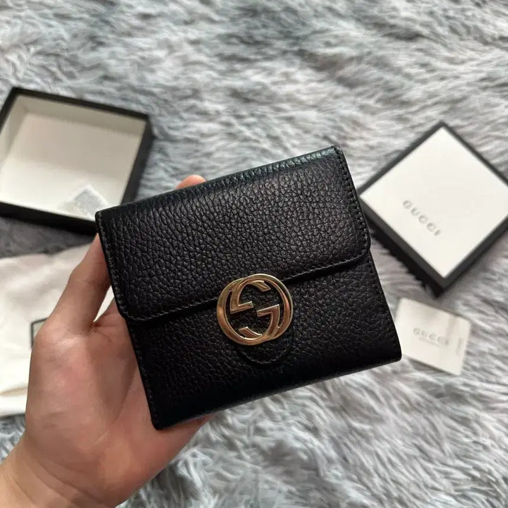 [BUNJANG] Gucci Interlocking Flap Wallet / (정품) 구찌 인터로킹 플랩 지갑