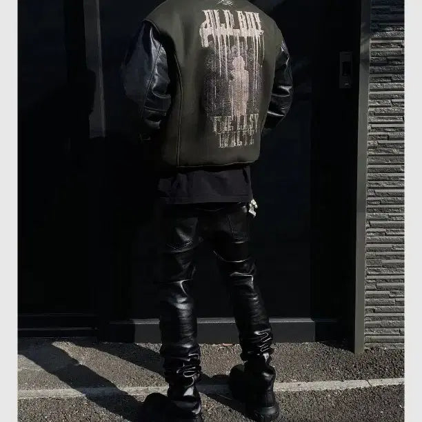 [BUNJANG] Undermycar Old Boy Varsity Jacket / 언더마이카 올드보이 바시티자켓