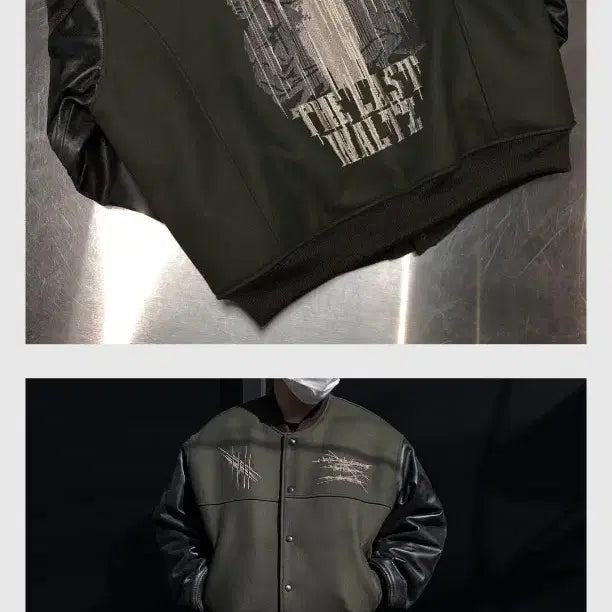 [BUNJANG] Undermycar Old Boy Varsity Jacket / 언더마이카 올드보이 바시티자켓
