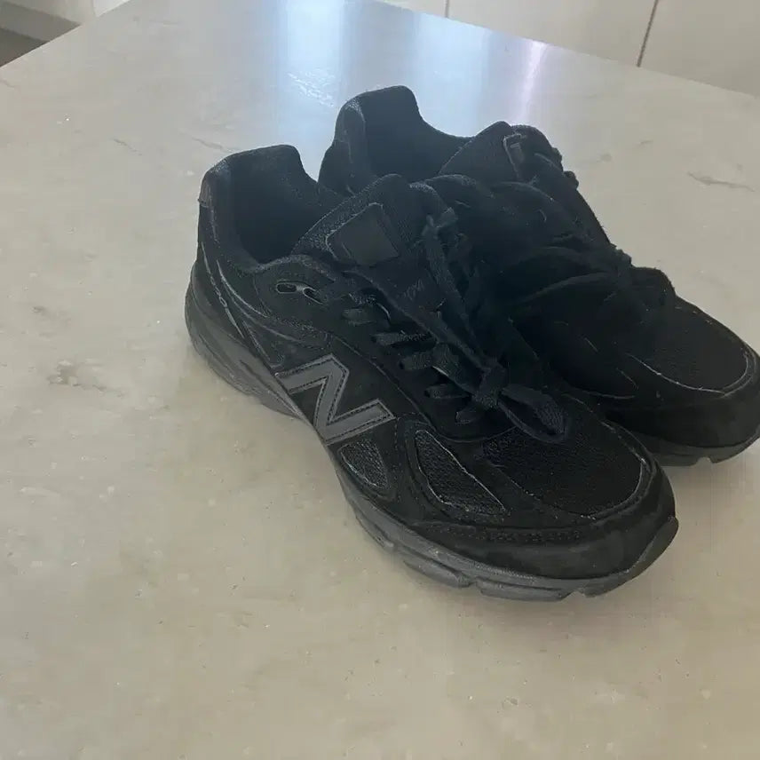 [BUNJANG] New Balance 990 v4 Black Sneakers / 뉴발란스 990 v4 블랙