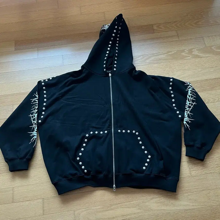 [BUNJANG] What The Party Hoodie Zip-up / 왓더파티 후드집업 새상품 판매